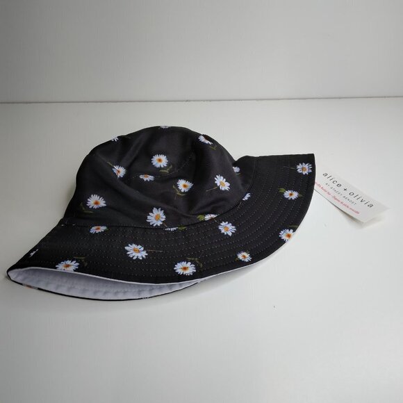 Alice +Olivia Daisy Reversible Bucket Hat NWT main image 4